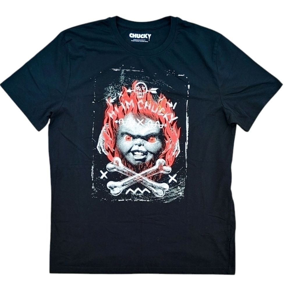 Chucky Universal Studios Horror Print T-Shirt Size (M)